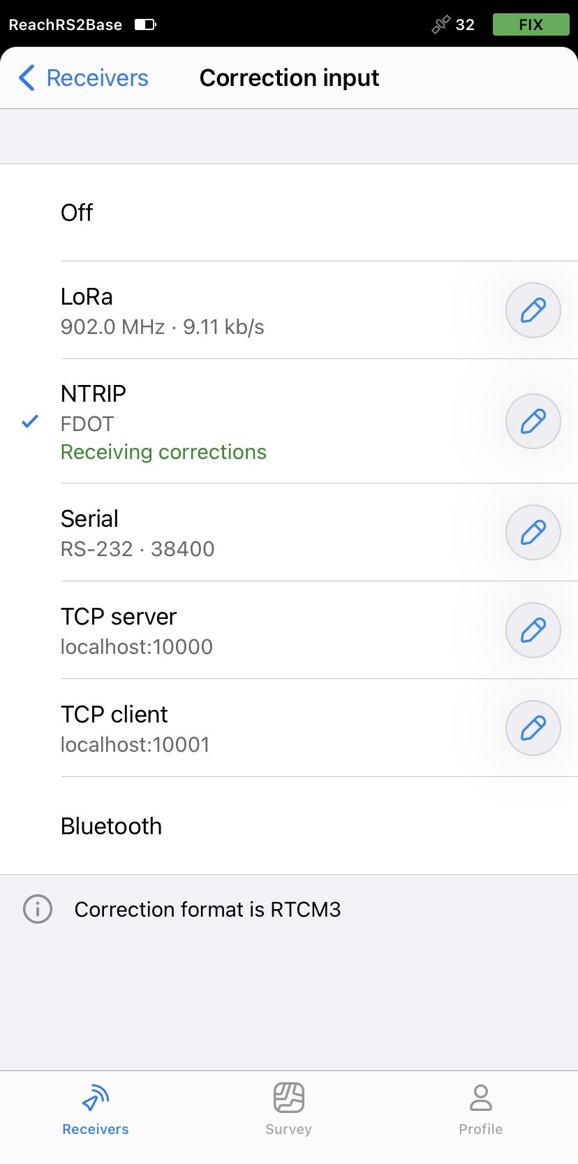 Getting a known point from an NTRIP Provider