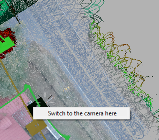 Road Projection Switch to Camera View Here