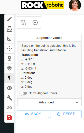 align values